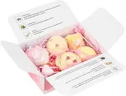 minkissy 6pcs Bath Salt Ball Set Bubbles Bath for Kids Tub Stain- Kids Suit Bubble Suit Handmade Bath Supply Spa Tub Essential Oil Bathing Ball Take a Bath Sea ​​salt Nursing Kit