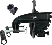 QSTDGVPW Electric Motor Thruster Bracket Supplies 12V Hinge Assembly Boat Motor Bracket Premium , with Adjustment Ring
