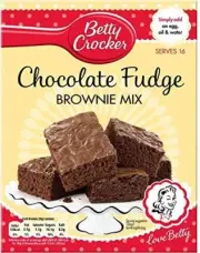 Betty Crocker - Chocolate Fudge Brownie Mix - 415g (Case of 6)