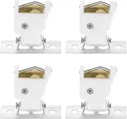 Luxshiny Replacement Roman Blind Cord Locks Bamboo Blinds Fittings 4pcs Pulley Lock Set