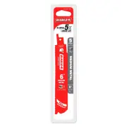 Diablo 6" Bi-Metal Reciprocating Saw Blades for Medium Metal Cutting - 5 Pack