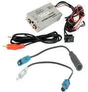 Veba Wired FM Modulator FAKRA BMW Fiat Citroen Skoda iPod iPhone car AUX adapter