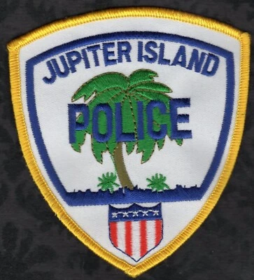 Jupiter Island Florida Police Shoulder Patch
