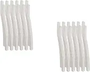 Healeved 2sets Eyebrow Razor Straw Trimmer Facial Hair Remover Makeup Kit for 12pcs*2