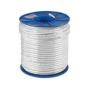 Flex Cable 1.5mm 2 Core + Earth - White 100M