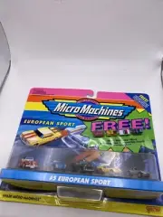 Micro Machines #5 European Sport - The Original Scale Miniatures