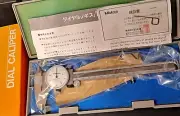 Mitutoyo 505-633-50 Dial Caliper 150mm W/ Case NOS