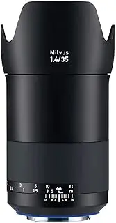 [ZEISS] Milvus 35mm f/1.4 Full Frame Camera Lens for Canon EF-Mount ZE, Black