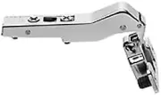 Blum 79T5580 Nickel CLIP Top CLIP Top Full Overlay Press-In Diagonal Cabinet Doo