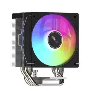 COOLLEO B40S DIG ARGB 4 Heat Pipes CPU Cooler Professional Digital Display Radiator TDP 200W CPU Air Cooler for LGA1700