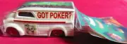 GOT POKER?, CUSTOM DAIRY DELIVERY, 1/64 HOT WHEELS, LIMITED 1 OF 12 MADE