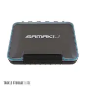 Samaki Slit Foam Fly and Cranka Crab Tackle Box #Large