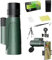 hd monocular for beginners, lightweight bird watching, easy to use monocular wildlife monocular monocular with carrying case outdoor adventure monocular versatile monocular monocular scope