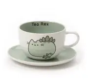 Pusheen Tea-Rex Cup & Saucer