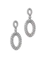 Bloomingdale's Fine Collection Diamond Drop Earrings in 14K White Gold, 1.4 tcw