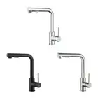 Decaura 2-Mode L Kitchen Tap Mixer Pull Out Sink Faucet Swivel Spout Lead-free