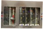 1 Parker Jotter Stainless Steel Ballpoint Pen + 4 Refills (2Blue/2Black) New