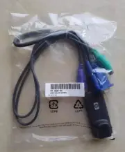 Genuine HP IP CAT5 KVM PS/2 server rack console Interface Adaptor 286597-001