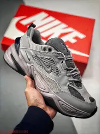 在飛比找Yahoo!奇摩拍賣優惠-【聰哥運動館】Nike M2K Tekno SP 無煙煤灰 