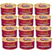 12 Can California Scents Concord Cranberry Air Freshener for Home and Car