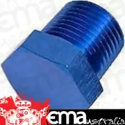 Aeroflow AF933-02 NPT Hex Head Plug 1/8" NPT Blue 1/8" NPT