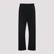[Fear Of God Essentials] Fear Of God Essentials-Jet Black Sporty Nylon Relaxed Trackpant-Uomo S STAND