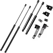 4 Bonnet+Hard Top Rear Cover Lid Gas Struts for Nissan Navara D40 UTE 2005-2015