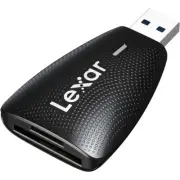Lexar LRW450UBNA Multi-Card 2-in-1 USB 3.0 reader for SD and MicroSD Cards - New