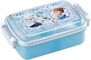 Skater RBF3ANAG-A Children's Lunch Box, 15.9 fl oz (450 ml), Fluffy Dome, Disney, Frozen 24, Antibacterial, Made in Japan