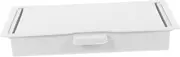 Homoyoyo Pencil Tray Desk Drawer Hidden Storage Box Under Desk Organizer Plastic for Office School Home
