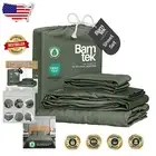 Super Soft 100% Viscose Bamboo Sheets Set for California King Bed - Moss Color