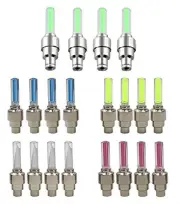 BlueSunshine 20 PCS of Led Flash Tyre Wheel Valve Cap Light for Car Bike Bicycle