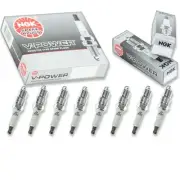 8 pcs NGK V-Power Spark Plugs for 1970-1971 Chevrolet P30 Van 5.7L 7.4L V8 - pf (for: Chevrolet)