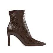 [Jimmy Choo] Jimmy Choo 85mm Frankie Ankle Boots 40 IT BROWN