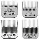 Detachable Pet Dog Grooming Ceramic Blade, Compatible with Ainds, Oster A5, W...