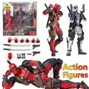 MARVEL NO.001 DEADPOOL KAIYODO YAMAGUCHI ACTION FIGURES COMPLEX REVOLTECH TOY