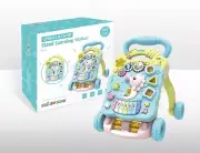 Brand new Spring flower light blue Baby walker education toy