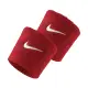 【NIKE 耐吉】護腕 Swoosh Wristbands 男女款 球類運動 兩隻入 勾勾 基本款 紅(NNN0460-1OS)