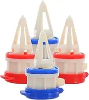 HOLIDYOYO 4pcs Milk Carton Pourer Spout Milk Jug Dispenser Pour Spout Beverage Dispenser Drink Tap Diverter Box Drink Deflector Oil Pourer Spout for Fridge Juice Gallon Box