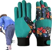 Gardening Gloves,Wear-resistant Gloves for Pruning - Puncture-Proof Work Mittens With Secure Grip for Outdoor Pruning Planting Labor Yard Warehouse