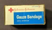 Johnson & Johnson Vintage 1964 Gauze Bandage