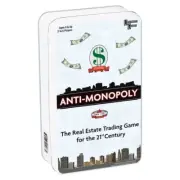 UNV01487 University Games Anti-Monopoly Tin