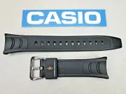 Casio PRW-200J PRS-500 ProTrek black resin rubber watch band strap