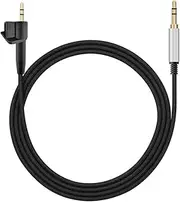 Toxaoii Headphones Replacement Audio Cable Cord Compatible with Bose QC45, QC35, QC35 II, QC25, 700, AE2i, AE2w, AE2, 2.5mm to 3.5mm Aux Stereo Headphones Cord (4.9 FT, Black)