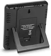 Wireless Hygrometer Thermometer Large Display Indicator Auto- No Battery Required for Remote Monitoring