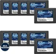 Patriot Burst Elite 240GB SSD 2.5" SATA3 6GB/s Internal SSD PC/MAC 10-PACK BULK