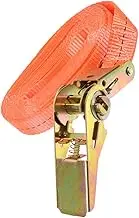 TEHAUX Heavy Duty Ratchet Tie Down Strap Durable Cargo Fixing Strap with Cam Lock Buckle for Trailer Kayak Boat and Luggage Securement
