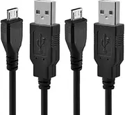 Micro USB Cable Android Charger [2-Pack 0.8M/2M] Nylon Braided Fast Sync&Charging Cord for Android, Nexus, LG, HTC, Nokia, Sony, and More.