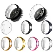 Electroplated TPU Protective Case watch Accessories for Google Pixel Watch 1/2