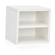 Closet Organizer and Storage - Modular Connect Shelf Cube (Tool-free White